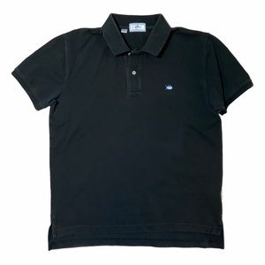 Southern Tide Men’s Short Sleeve Skipjack Polo Black Medium